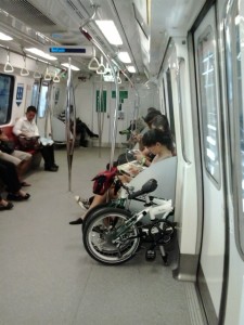 Dahon in MRT