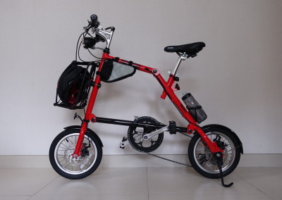 Nanoo Bike with Caddy and Vario Rack