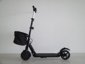 electric scooter shopper comfort mini basket 1